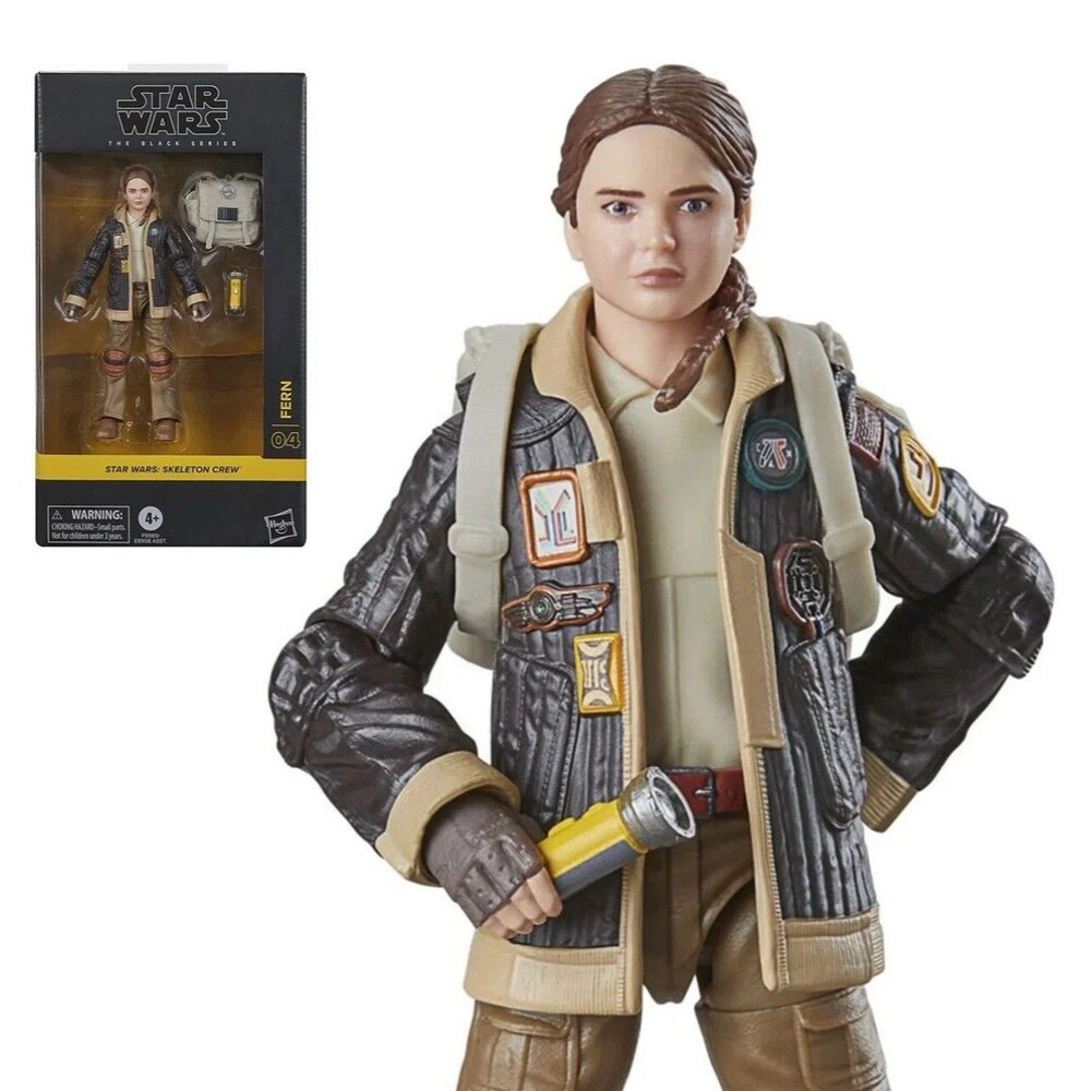 Star Wars The Black Series Action Figure  F9989 New Hasbro Fern Skeleton Crew 04